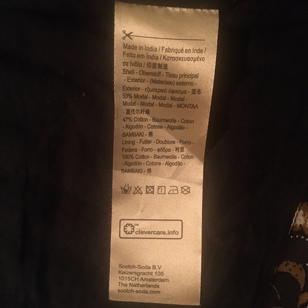 Quilted cotton Scotch & Soda bomber jacket - Picture 9 of 9